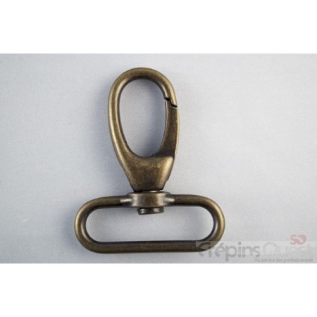 MOUSQUETON 40MM D337 BRONZE