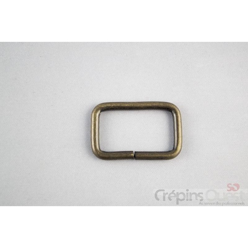 PASSANT RECTANG.40mm NICK/BZE