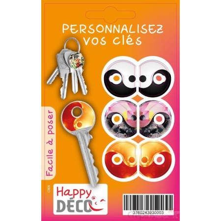 STICKER CLES x3