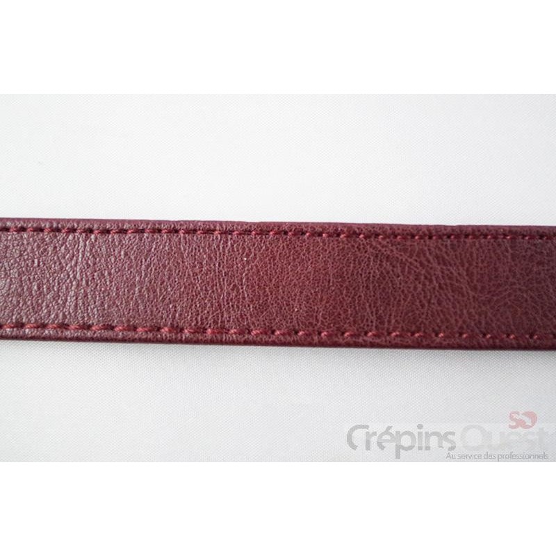 Bracelet de force cuir LE FORGERON 2 brides 🇫🇷 - Les Cuirs Nomades