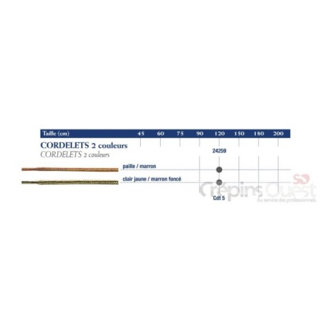SAPHIR LACET CORDELET 64 120cm Bte de 5p