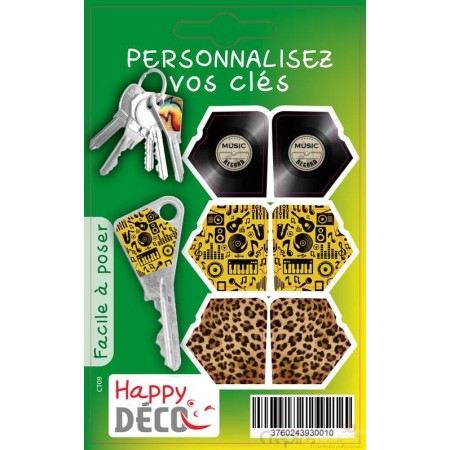 STICKER CLES x3