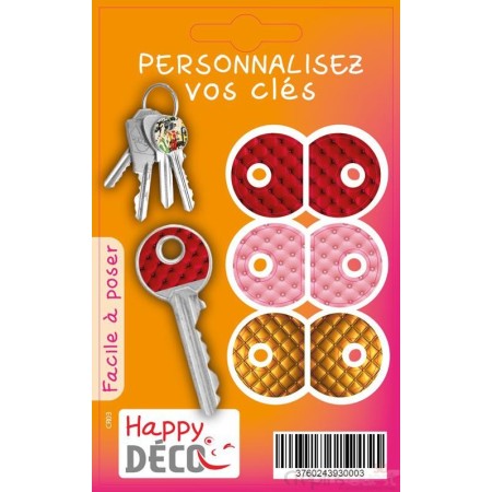 STICKER CLES x3