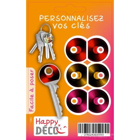 STICKER CLES x3