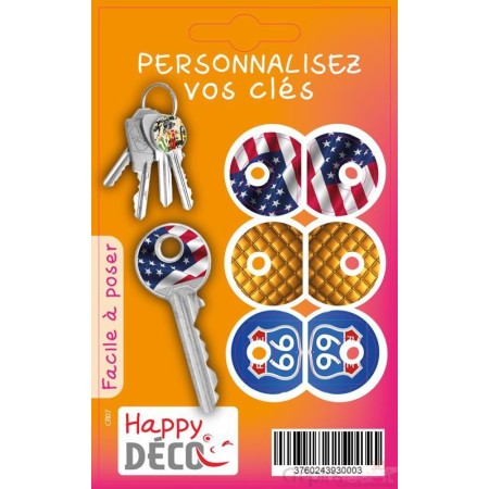 STICKER CLES x3