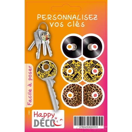 STICKER CLES x3