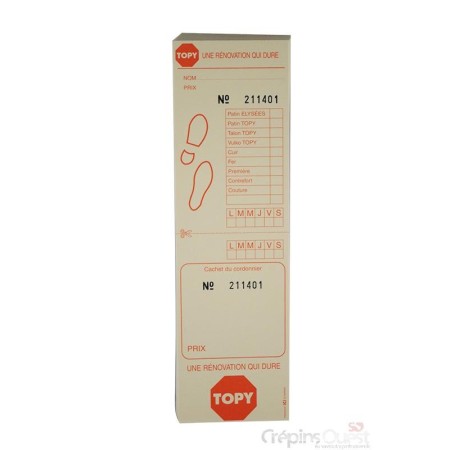 TICKETS TOPY REPARATION au mille
