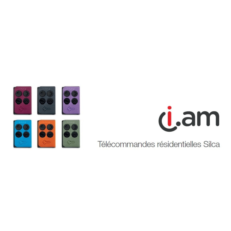 REMOTE TELECOMMANDE I AM 64 GRIS ANTHRACITE/NOIR