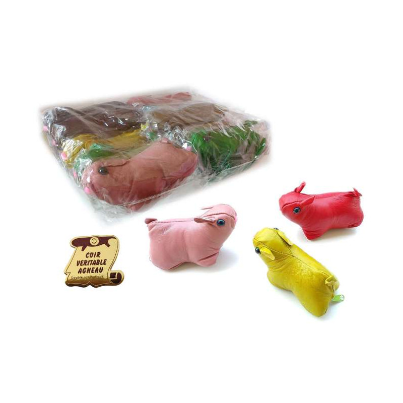 PM ANIMAUX CUIR LAPIN