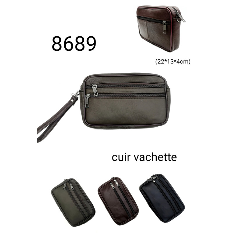 POCHETTE CUIR 8689 CUIR