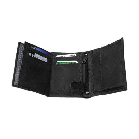 PORTE FEUILLE CUIR VACHETTE GRAVE