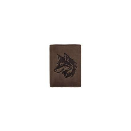 PORTE FEUILLE CUIR VACHETTE GRAVE