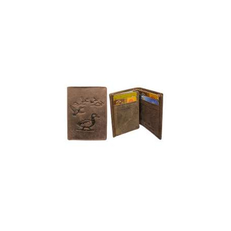 PORTE FEUILLE CUIR VACHETTE GRAVE