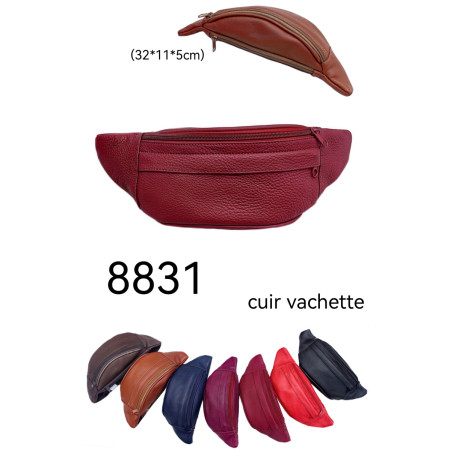 SAC BANANE CUIR 8831