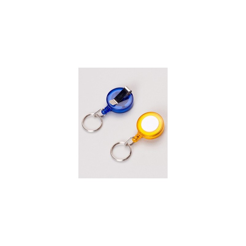 PRES.12 PORTE CLES COUL.RETRAC