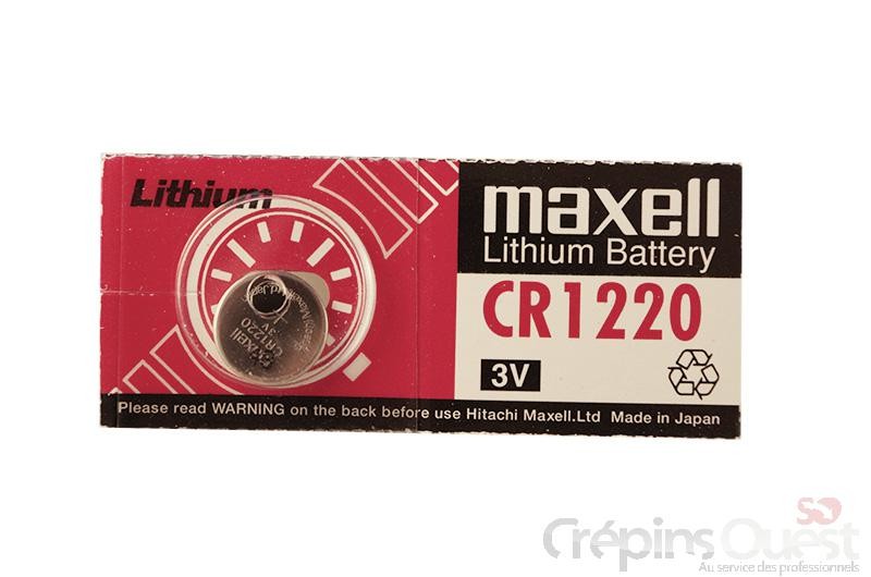 PILES CR1220 12,0 x 2,0 mm 3V