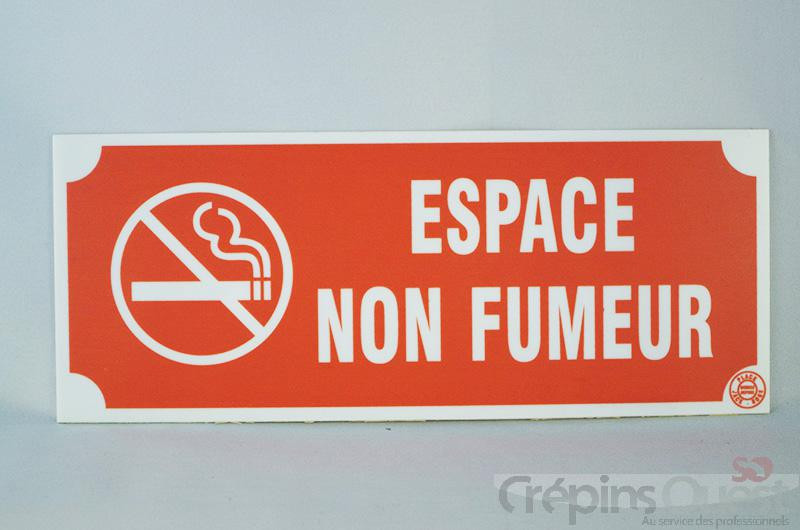 PLAQUE ""ESPACE NON FUMEUR
